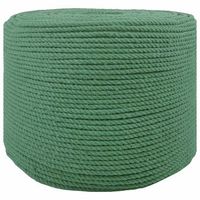 cuerda de algodon 6 mm 500 m verde 100 algodon vidaxl