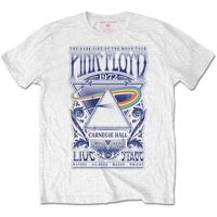 pink floyd tops y camisetas carnegie hall para mujer