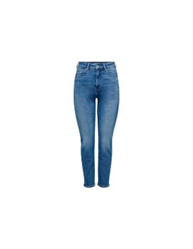 Pantalón Only Onlemily Stretch Cro571 Medium Blue Denim Mujer