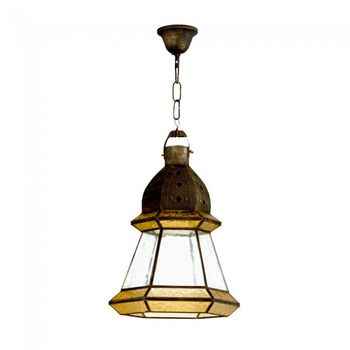 Farol colgante ambarina