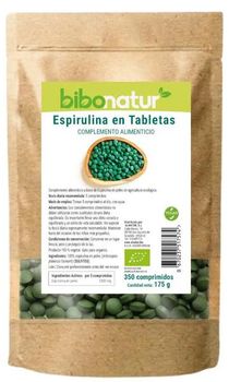 Bibonatur Espirulina Bio 350 Comprimidos