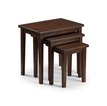 Cleo Mahogany Nest of Tables