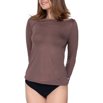 Luna Splendida Camiseta manga larga Top de cachemira manga larga Touch Splendida para mujer