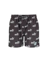 banador de natacion puma logo aop n1 negro estampado