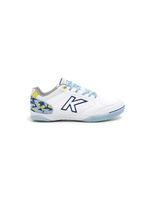 zapatillas de futbol sala kelme precision hombre blanco y azul