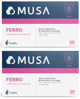 musa ferro anemia 2x30 capsulas