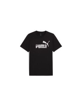 Camiseta Puma Graphics No.1 Logo T Hombre Negro