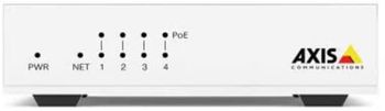 Axis 02101-002 switch No administrado Fast Ethernet (10/100) Energía sobre Ethernet (PoE) Blanco