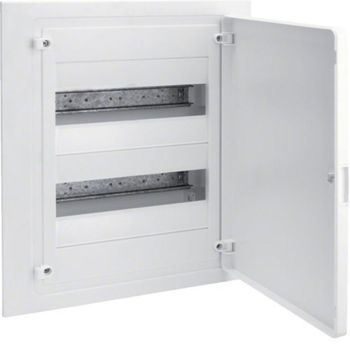 Golf Plastic Switchgear Pt 24m 2x 12m N+pe Ip40 Ik07 418x382x97.5 Puerta Maciza White