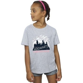 Harry Potter Camiseta Hogwarts para niña