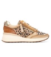 carmela para mujer 16265301-beige zapatillas de piel 162653 marron 36 3 a 5cm cordones casual