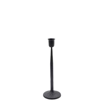 Candelero de metal negro h26