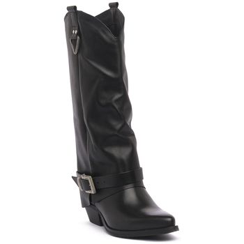 Priv Lab Botas RPK VITELLO NERO NICHEL para mujer