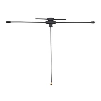 RadioMaster IPEX1 2.4GHz/Sub-G 900MHz Antena T de doble banda para receptores Xrossband(Gem-X)