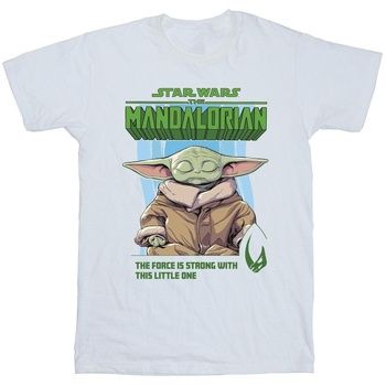 Disney Tops y Camisetas The Mandalorian The Force Is Strong para niño