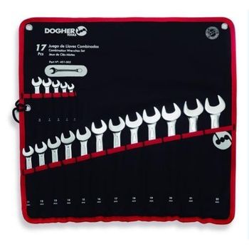 Bolsa Nylon 17 Llaves Combinadas 6-22mm