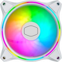 cooler master masterfan mf120 halo argb ventilador 120mm blanco