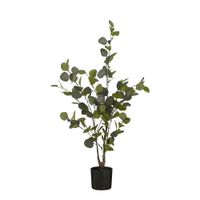 planta artificial  verde  h120xb55xl55cm