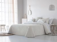 colcha bouti mikonos de jvr pique jacquard reversible