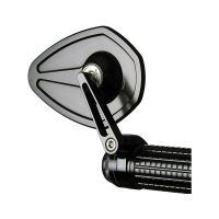 espejo retrovisor de barra motoadget m-view pace sin cristal negro
