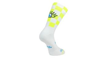 Calcetines de running sporcks   race eye amarillo