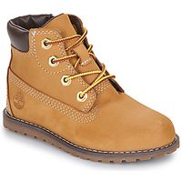 timberland botines pokey pine mid lace up with zip para nina