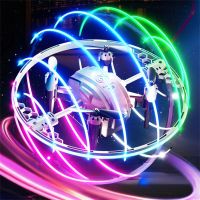 jjrc h131 aurora ball anillo ligero acrobatico 360 giro modo de retencion de altitud rgb color led circulo proteccion r