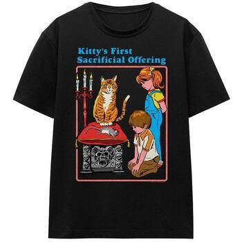Steven Rhodes Camiseta Kittys First Offering para mujer
