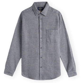 Portuguese Flannel Camisa manga larga Magson Shirt - Blueish para hombre