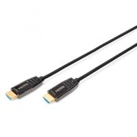 cable hdmi aoc fibra optica hibrido uhd 8k machomacho 10m negro
