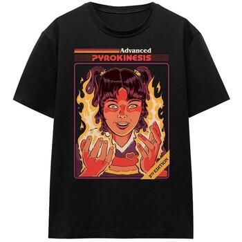 Steven Rhodes Camiseta Advanced Pyrokinesis para mujer