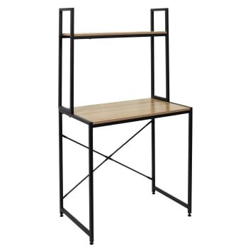 Escritorio con Estante 80x48x145 cm HOME DECO FACTORY Stan