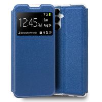 cool funda flip cover liso azul para samsung galaxy a05s