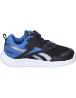 zapatillas para nino reebok rush runner 5 100075227 negro y azul 235