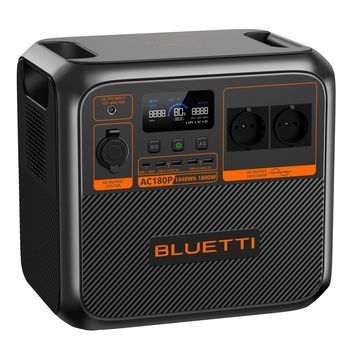 Estación De Energía Portátil Bluetti Ac180p, 1440 Wh, 1800 W