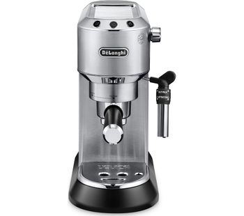 DELONGHI Dedica EC685.M Coffee Machine - Silver, Silver