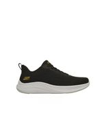 zapatillas skechers bobs moda flex hombre negro