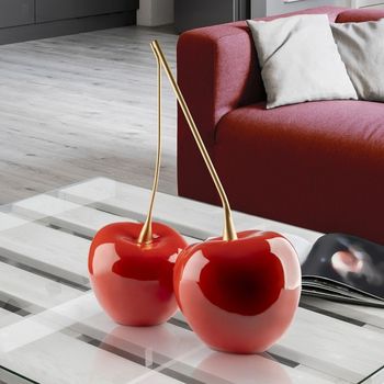 Figura decorativa cerezas