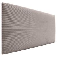 dhome cabecero de pana liso 110x50 camas 105 - marron