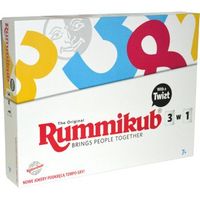 juego de mesa rummikub 3 en 1 estandar giro y experto