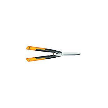 Fiskars Tijeras Cortasetos, Cubierta Antiadherente, Longitud: 63 Cm, Negro/naranja, Hsx92, 1023631
