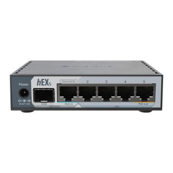 Router Mikrotik E60IUGS Gigabit Ethernet 2.5Gbps SFP+ PoE USB 3.2 DDR3