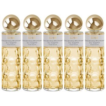 Pack De 5 Eau De Parfum Mujer Saphir Excentric Woman 200ml