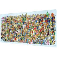 alfombrilla personajes los simpsons xl