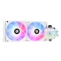refrigeracion liquida thermalright aqua elite 240 white argb v3 3300 rpm 2x120mm blanco argb