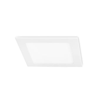 Downlight led ip23 15,5w 225mm 3000k blanco