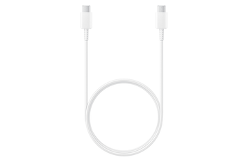 SAMSUNG cable USB C Macho/Macho, Blanco