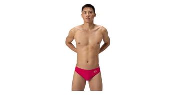 Banador speedo club training rojo hombre