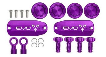 Kit de personalizacion para frenos hope tech 4 evo gr4 violet