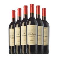 pinord vino tinto clos de torribas penedes reserva 75 cl 13 vol pack de 6 unidades